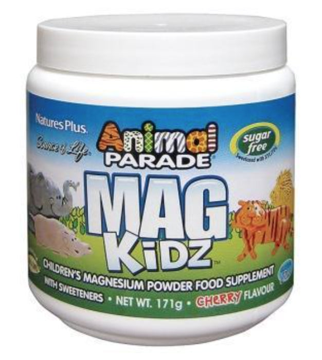 Animal Parade Mag Kidz Polvo · Nature's Plus · 171 gramos