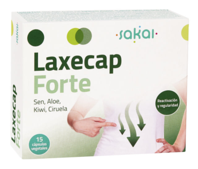 Laxecap Forte · Sakai · 15 cápsulas