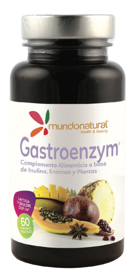 Gastroenzym · Mundo Natural · 60 cápsulas