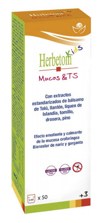 Herbetom Kids Mucos & TS · Bioserum · 250 ml