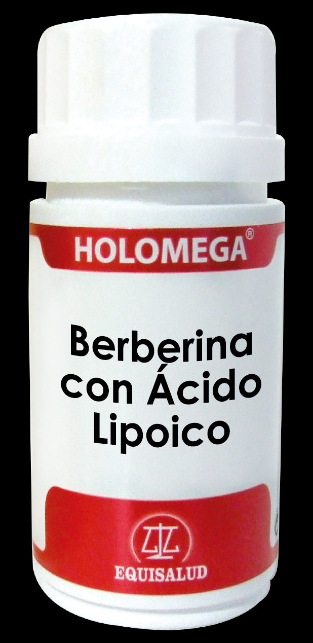 Holomega Berberina con Ácido Lipoico · Equisalud · 50 cápsulas