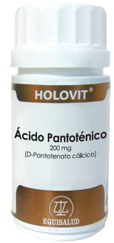 Holovit Acido Pantotenico 200 mg · Equisalud · 50 cápsulas