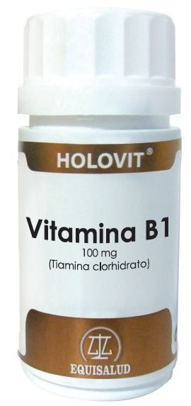 Holovit Vitamina B1 100 mg · Equisalud · 50 cápsulas