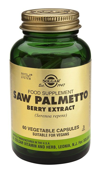 Saw Palmetto Extracto · Solgar · 60 cápsulas