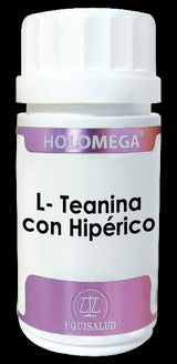 Holomega L-Teanina con Hiperico · Equisalud · 50 cápsulas