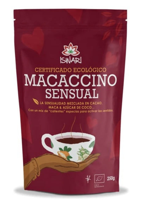 Macaccino Sensual BIO · Iswari · 250 gramos