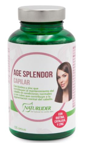 Age Splendor Capilar · Naturlider · 135 cápsulas