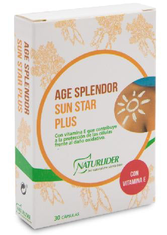 Age Splendor Sun Star Plus · Naturlider · 30 cápsulas