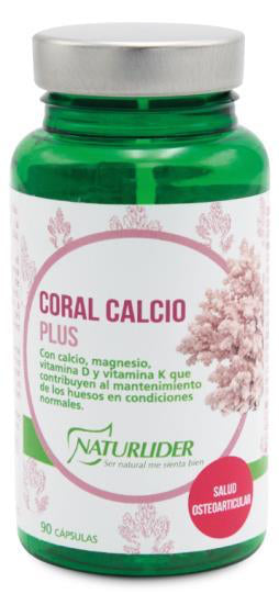 Coral Calcio Plus · Naturlider · 90 cápsulas