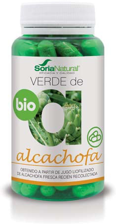 Verde de Alcachofa BIO · Soria Natural · 80 cápsulas