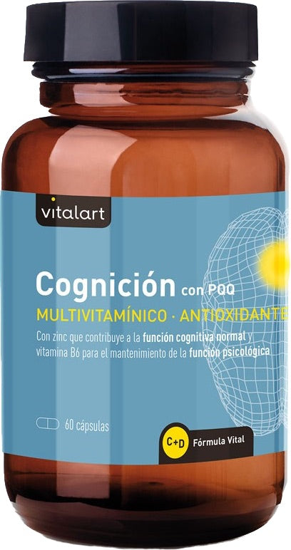 Cognición con PQQ · Vitalart · 60 cápsulas